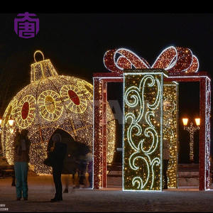 Luz LED de arco personalizada a prueba de agua IP65 para decoraciones navideñas y de temporada en interiores y exteriores, para caja de regalo de Navidad - Product Image 4