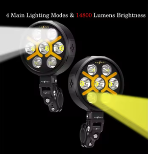 Ferei - Las <span class=keywords><strong>Mejores</strong></span> Luces <span class=keywords><strong>Auxiliares</strong></span> para Motocicletas, Faro Delantero - Product Image 5