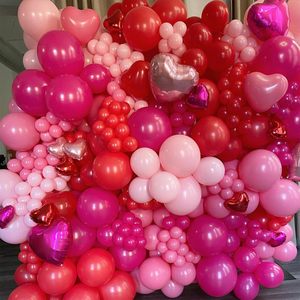 Palloncino a Cuore in Lattice Rosa da 12 Pollici, Ecologico e Durevole, Decorazione per San Valentino, Festa della Mamma, Compleanno Bambino, Festa della Principessa - Product Image 3