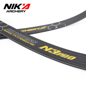 Nika Archery N3 PRO Recurve <span class=keywords><strong>Limbs</strong></span> Carbon Fiber ILF Recurve Boog Lemmen - Product Image 3