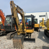 Excavator Mini Crawler Bekas Caterpillar 305C CR 5 Ton, Bucket 0.36m3, Mesin 36.7kW dengan Gearbox, Dijual