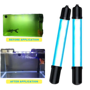 Submersible 5W ~ 13W stérilisateur <span class=keywords><strong>UV</strong></span> ultraviolet lumière désinfection de l'eau Aquarium réservoir de poissons <span class=keywords><strong>lampe</strong></span> d'étang <span class=keywords><strong>pour</strong></span> salon et bureau - Product Image 1