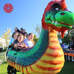 Llamativo pequeño montaña rusa de alta velocidad Dragon Train Rides <span class=keywords><strong>barato</strong></span> posavasos 5 Cart venta - Product Image 5