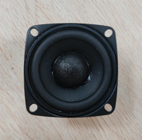 Speaker 5CM Full Range 4ohm 10W 15W Daya Maksimum 20kHz Berlapis Hitam