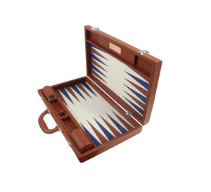 Bordo personalizzato del Backgammon della scatola di cuoio durevole personalizzato del gioco di scacchi turco personalizzato - Product Image 1