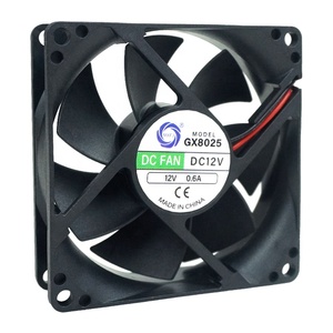 MEIXING GX8025 12VDC 0.6A 5000RPM 80x80x25mm Ventiladores de flujo <span class=keywords><strong>axial</strong></span> Ventilador de refrigeración de CC de 3 pulgadas de alta velocidad Flujo de aire grande - Product Image 5