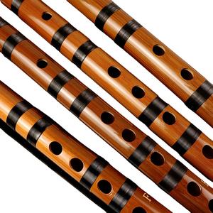 <span class=keywords><strong>Flauta</strong></span> transversal de bambú de alta calidad para principiantes, teclas para niños adultos de nivel de entrada de D E F C G, instrumento de nivel de rendimiento profesional - Product Image 2