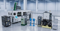 Machine de remplissage automatique de bouteilles en plastique PET avec commande PLC pour ligne de production d'eau
