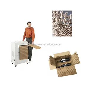 Máquina de panal corrugado Popular 2024, máquina de fabricación de cartón de panal duradero, máquina de embalaje de papel reciclado