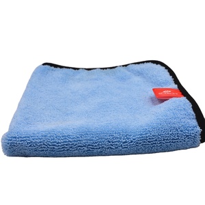 ผ้าเช็ดมือไมโครไฟเบอร์ผ้าเช็ดทำความสะอาดรถยนต์แบบคาเนโบสีฟ้าออกแบบได้ตามต้องการ - Product Image 1
