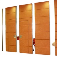 Cloison mobile commerciale, panneau de séparation acoustique haute performance pour salles de banquet d'hôtel, espaces de bureau et hôtels