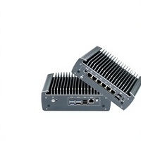 Inmei N3061 Mini PC industriel sans ventilateur 6 ports, 64 Go de RAM, 120 Go SSD, processeur Core i7/i5 - En stock pour machine d'automatisation