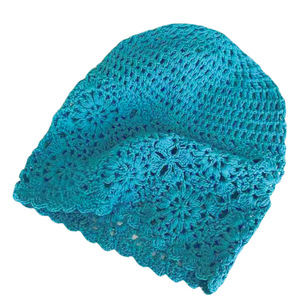 Sombrero de verano <span class=keywords><strong>para</strong></span> <span class=keywords><strong>mujer</strong></span>, <span class=keywords><strong>tejido</strong></span> calado de ganchillo, sólido, <span class=keywords><strong>a</strong></span> la moda, bonito, Floral, transpirable, absorbente de sudor, <span class=keywords><strong>gorra</strong></span> de cara pequeñ<span class=keywords><strong>a</strong></span> suelta - Product Image 5