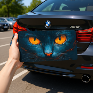 Plaque d'immatriculation personnalisée en aluminium pour BMW, finition brillante épaisse, plaque décorative pour accessoire extérieur de voiture - Product Image 2