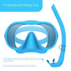 Equipo de Buceo Personalizado para Niños con Gafas de Silicona Antivaho y Tubo de Respiración Húmedo - Product Image 2