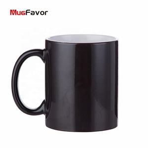Caneca Mágica Personalizada MugFavor de Fábrica para Café ou Água 11OZ em Cerâmica para Sublimação MBS11-K - Venda por Atacado - Product Image 2