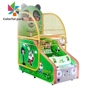 Sikke işletilen çocuk oyun salonu oyun makinesi tedarikçisi basketbol Arcade