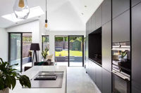 Meuble de cuisine moderne Vermonhouzz, rangement multi-tiroirs, style européen, meuble de cuisine sur mesure, finition mate