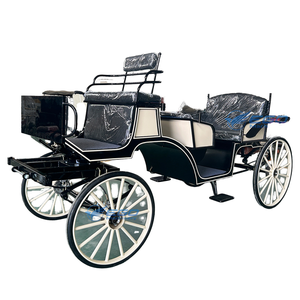 Carruaje de Caballos de Lujo Moderno, Vehículo Eléctrico Real, Nuevo Estilo, Carro de Boda, Carro de Turismo, Carruaje de Caballos en Venta - Product Image 1
