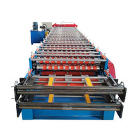 Fabricant de machines pour tôles métalliques à double couche, équipement pour la fabrication de tôles de toiture, machine de formage de rouleaux de tôles, machine de toiture métallique