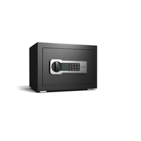 25cm Hohe Kleine Robuste Moderne Schmuckschatulle mit Elektronischem Passwortschloss aus Kohlenstoffstahl, 10-20L Kapazität für Zuhause