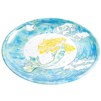 Vaisselle de table plats et assiettes en mélamine, assiettes de bord de mer, plats décontractés