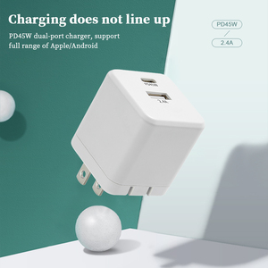 Topk — <span class=keywords><strong>chargeur</strong></span> <span class=keywords><strong>USB</strong></span> type-c Pd 45W <span class=keywords><strong>rapide</strong></span>, 45W, adaptateur <span class=keywords><strong>secteur</strong></span> mural pour Phone et ipad, prix d'usine - Product Image 4
