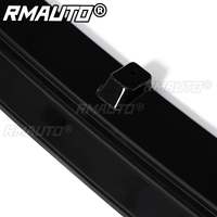 3 pièces de garnitures de lèvre de pare-chocs avant noires brillantes, type aileron, compatibles avec MAZDA 3 Axela 2014 2018
