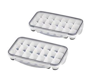 Moule à glaçons en plastique durable avec couvercle, plateau à bâtonnets pour une libération facile, vente en gros - Product Image 4
