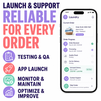Servizio di Lavanderia Personalizzato, Sviluppo App per Consegna Lavanderia per iOS e Android con Servizio di Prenotazione Ritiro LionCreate