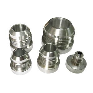 Aluminum Oil Pipe <b>Adapter</b> AN3 AN4 AN6 AN8 AN10 AN12 AN16 AN20 Welding Joint Engine Oil Cooler Connector Automotive Hardware - Product Image 2