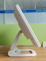 Máquina registradora POS plegable de 15 pulgadas, caja registradora todo en uno pos cajero/sistema Pos de precio razonable con software/computadora de escritorio Pos