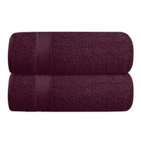Lot de serviettes de voyage rectangulaires 70x140cm en coton 100% absorbant, séchage rapide, couleur unie, haute qualité, pour adultes, fabriquées en Turquie