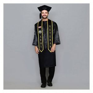 Custom Graduation Text Stole Sash Embroidered Satin Stole Design Your Own Graduation Stole <b>Gift</b> Keepsake - Product Image 1