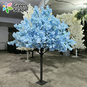 <span class=keywords><strong>Arbre</strong></span> artificiel écologique en lilas pour usage extérieur, décoration de mariage et de remise de diplôme - Product Image 1