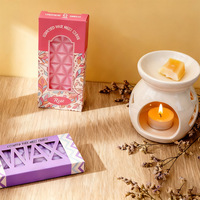 LITBRIGHT Hotel Home Fragrance Sterke Geur Paraffine Soja Plantenwas Parfum Wierook Was Melts Blokjes Aromatherapie Was Tabletten