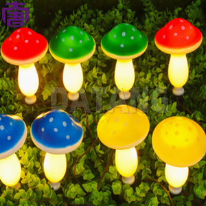 Lumière de jardin LED extérieure étanche à haute luminosité, simulation de champignon, style 3D, à brancher, avec indice de protection IP65 - Product Image 2