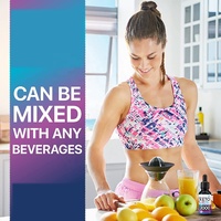 Keto Diet Drops avec BHB Cétones exogènes Brûleur de graisse et coupe-faim Keto liquide naturel Keto