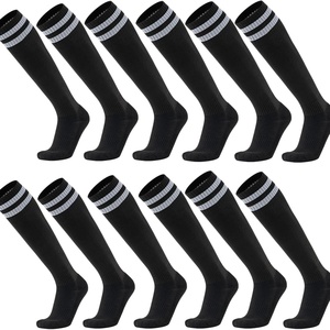 Unisex High Custom Cotton <b>Moisture</b>-Wicking Cushioned Athletic <b>Socks</b> Running/Cycling/Hiking with Non-Slip Grip <b>Socks</b> - Product Image 1