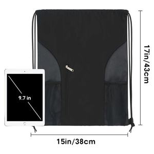 Bolsa Deportiva Profesional de Lujo, Portátil, con Cordón, Sublimación, Cierre de Cremallera Impermeable, Logotipo Personalizado, Poliéster - Product Image 2