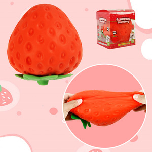 Juguete de peluche con forma de melocotón gigante, muy vendido, juguete suave de TPR para aliviar el estrés, juguete sensorial - Product Image 2