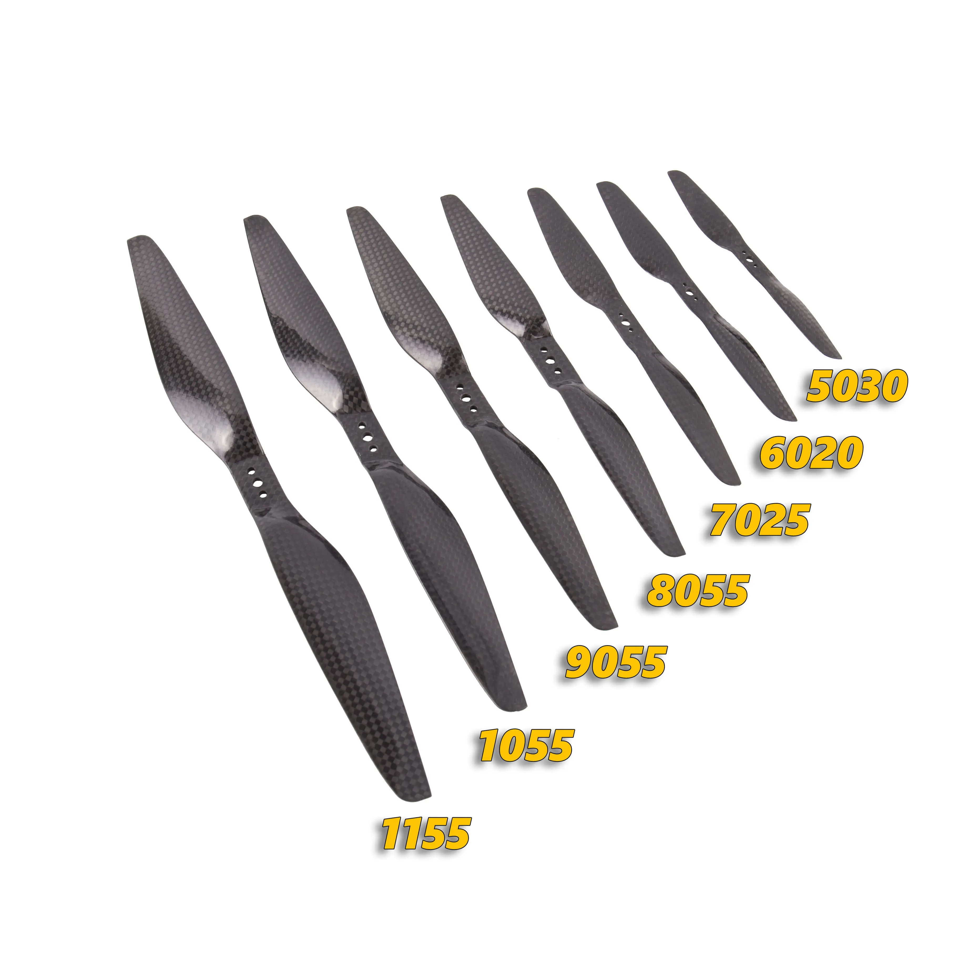 5-8-12-15-18-20-25-30 inch Multiaxial T-Motor Full Carbon Fiber Prop Propeller series For UAV RC model, high strength propeller