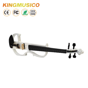 Violín Eléctrico Ligero 4/4 para Actuaciones en Escenario |   Diseño de Carrocería Moderno <span class=keywords><strong>y</strong></span> Elegante, Multicolor, Fabricación en China, Venta al por Mayor OEM/ODM - Product Image 5