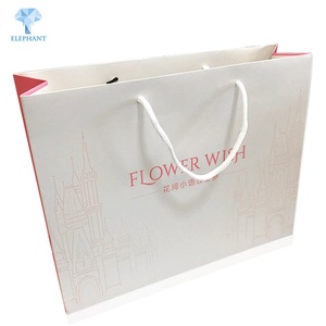 China Custom Environmental Recycled Matte <b>Large</b> Hand Jewelry Hair Salon <b>Paper</b> <b>Bag</b> - Product Image 4