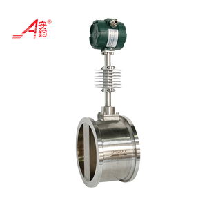 Thông minh độ chính xác cao thép không gỉ Vortex lưu lượng kế OEM tùy chỉnh DN25 DN50 Air Flow <span class=keywords><strong>Meter</strong></span> gas hơi nước lỏng đo lường - Product Image 1