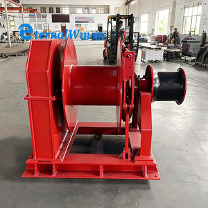 Treuil d'amarrage hydraulique à double tambour de 40, 50 et 60 tonnes pour barge à chute libre, destiné aux chantiers navals brésiliens - Product Image 5