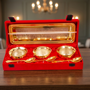Frutero y Tazón para Servir Ovalados de Estilo Clásico, Chapados en Oro, Más Vendidos - Product Image 3