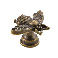 JAYA-Poignée d'étoile de mer en alliage de zinc antique, style nordique créatif, pour armoire de salon