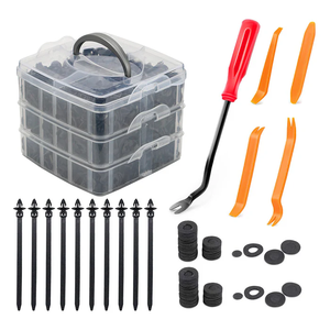 800-teiliges Auto-Karosserie-Befestigungsclips-Set Universelles Stoßstangen-Befestigungsset für Autotürverkleidung, Kotflügel und Motorhaube - Product Image 1
