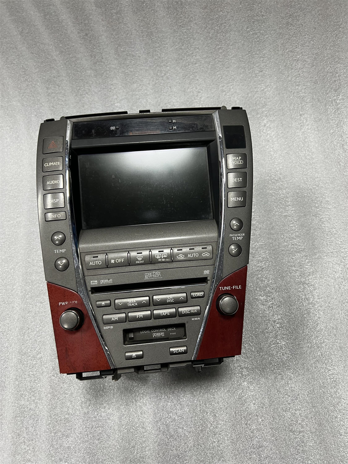 Navegación del coche